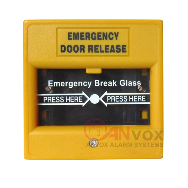 Break Glass Fire Emergency Exit Release